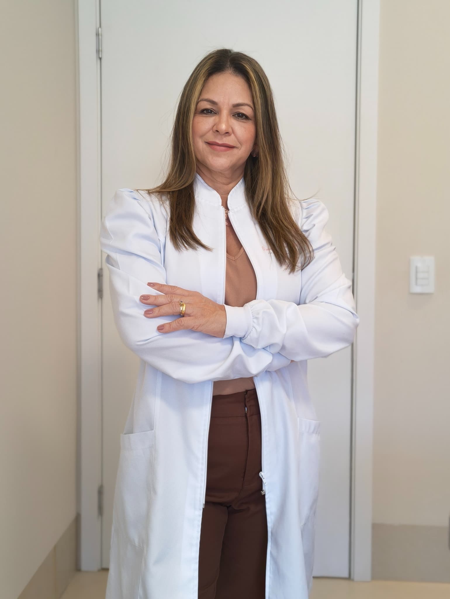 Rosiméry Tomasi em seu ambiente de atendimento